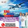 avail of the Cheapest Cost King air ambulance Service in Guwahati
