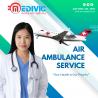 Hire Air Ambulance Service in Varanasi with Experienced medical staff