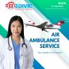 Medivic Aviation Air Ambulance Service in Dibrugarh with Qualified Medical Staff