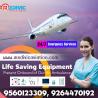 Medivic ICU Air Ambulance Service in Silchar with Safety and Swiftness